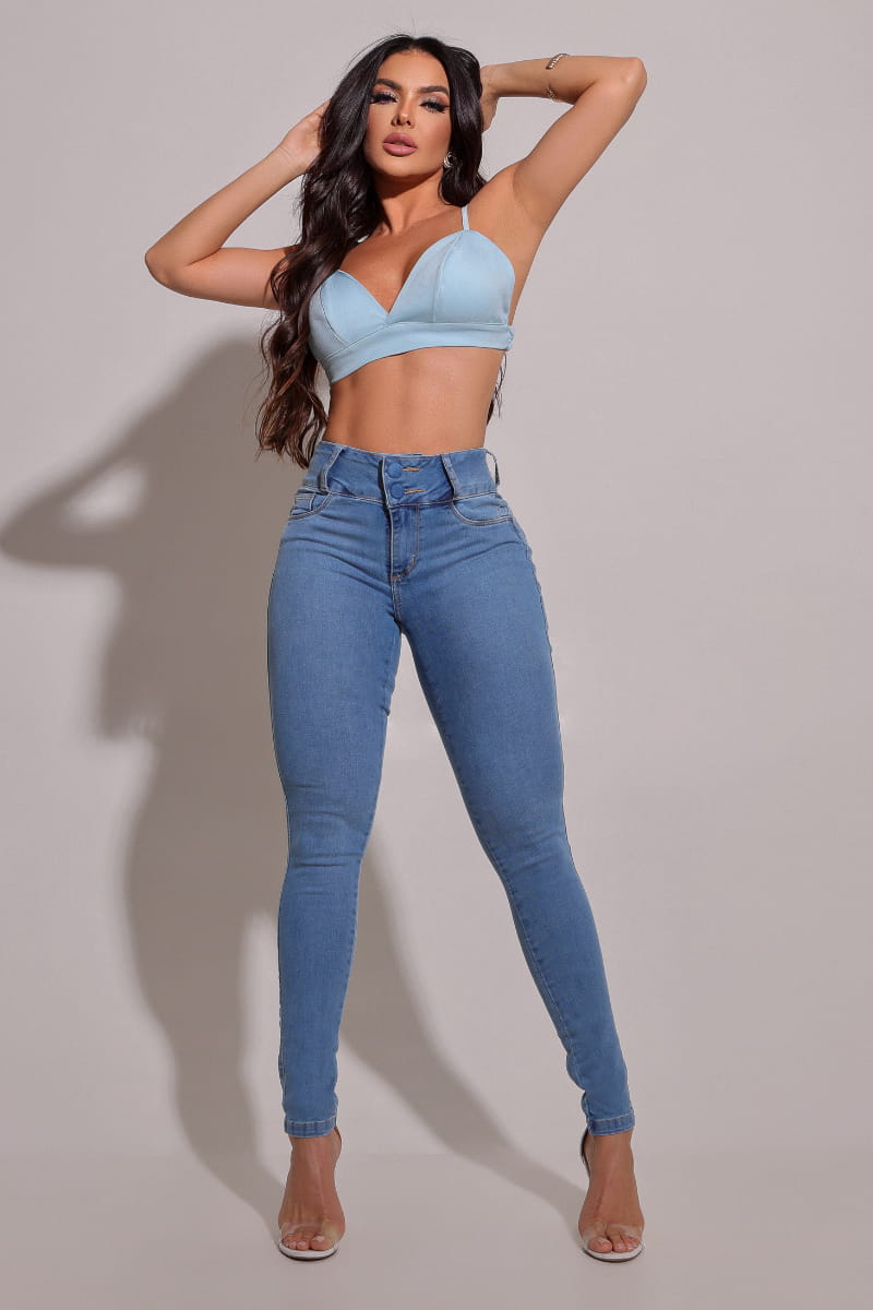 COMBO PERFEITO 2 CALÇAS MODELADORA EMPINA BUMBUM