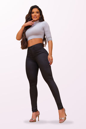 Calça Jeans Preta Modeladora Always Black JEB74