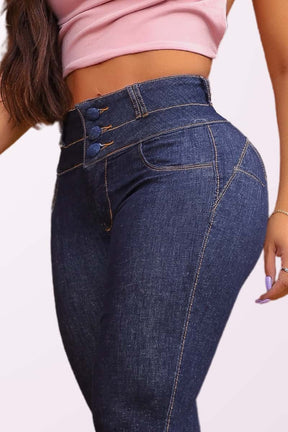 Calça Jeans Modeladora Mega Bumbum Classic JEB7502